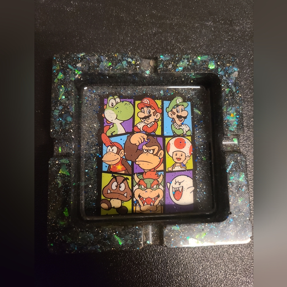 Resin Mario Ashtray